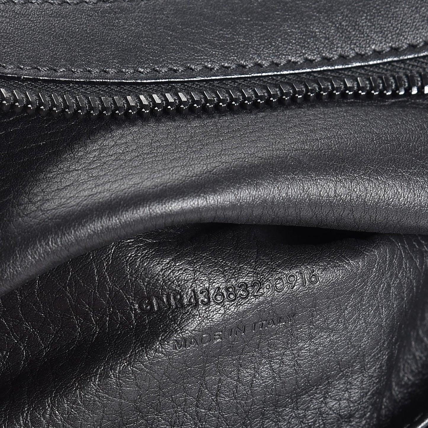 Calfskin Small Monogram Downtown Cabas Black