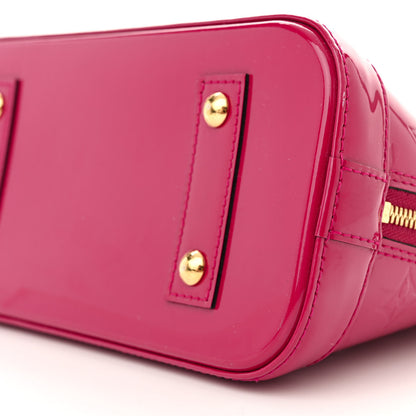 Louis Vuitton Vernis Alma BB Magenta 11 of 11