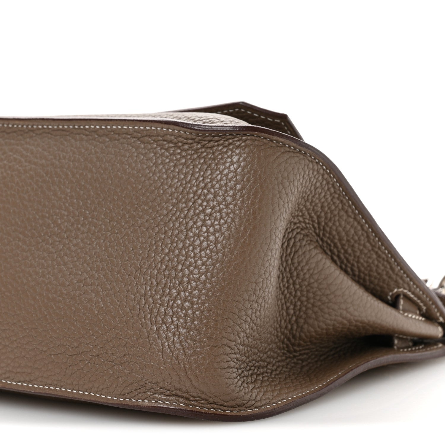 Hermes Taurillon Clemence Jypsiere 28 Etoupe 10 of 11