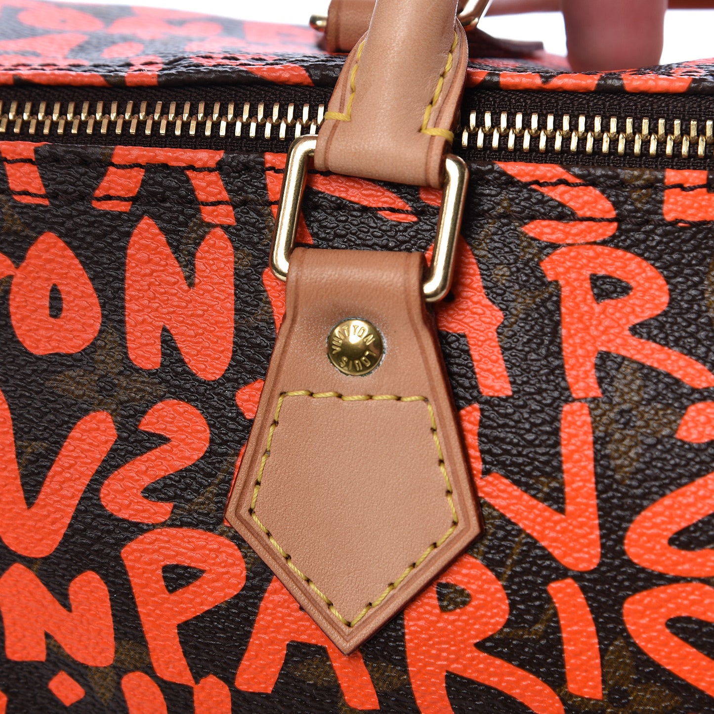 Monogram Graffiti Speedy 30 Orange