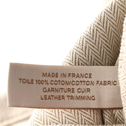 Hermes Canvas Barenia Fourbi 20 PM Pouch Naturel Fauve 9 of 11