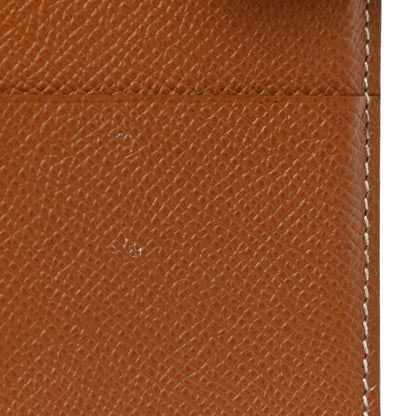 Hermes Epsom Bearn Gusset Wallet Gold 20 of 40