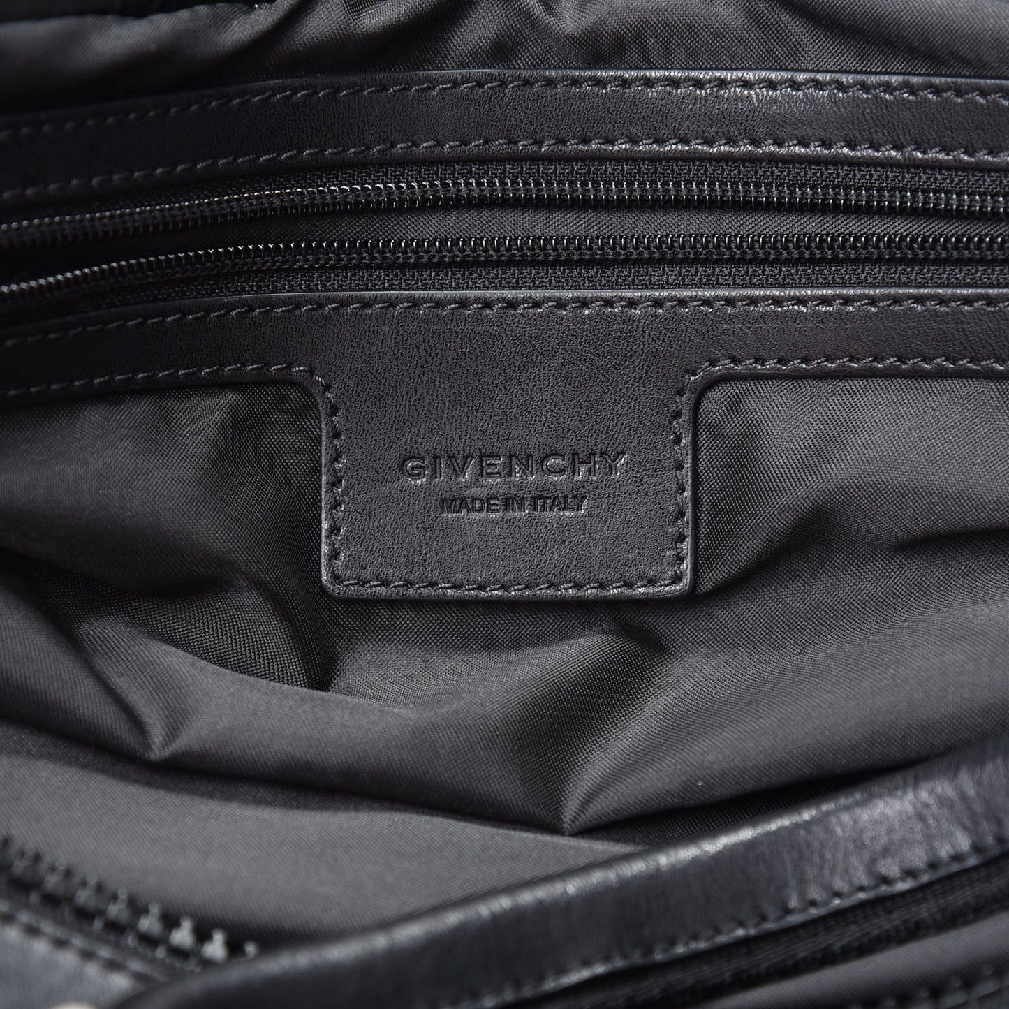 Calfskin Mc3 Reverse Weekender Bag Black