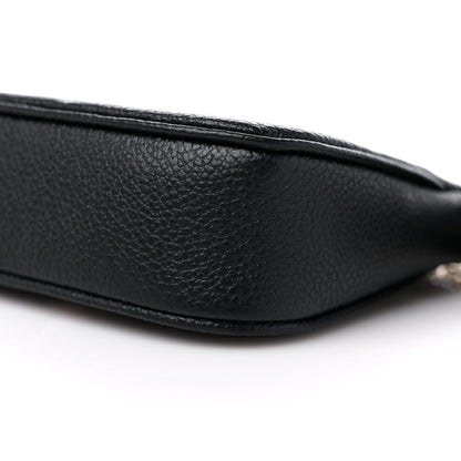 Louis Vuitton Empreinte Monogram Giant Mini Pochette Accessories Black 8 of 9