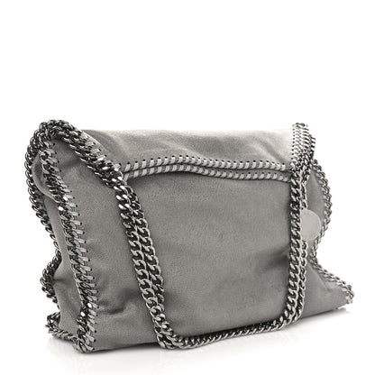 Stella McCartney Shaggy Deer Falabella Fold Over Tote Grey 2 of 8