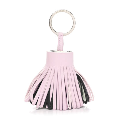 Hermes Lambskin Tri-Color Carmen Tassel Key Holder 1 of 4