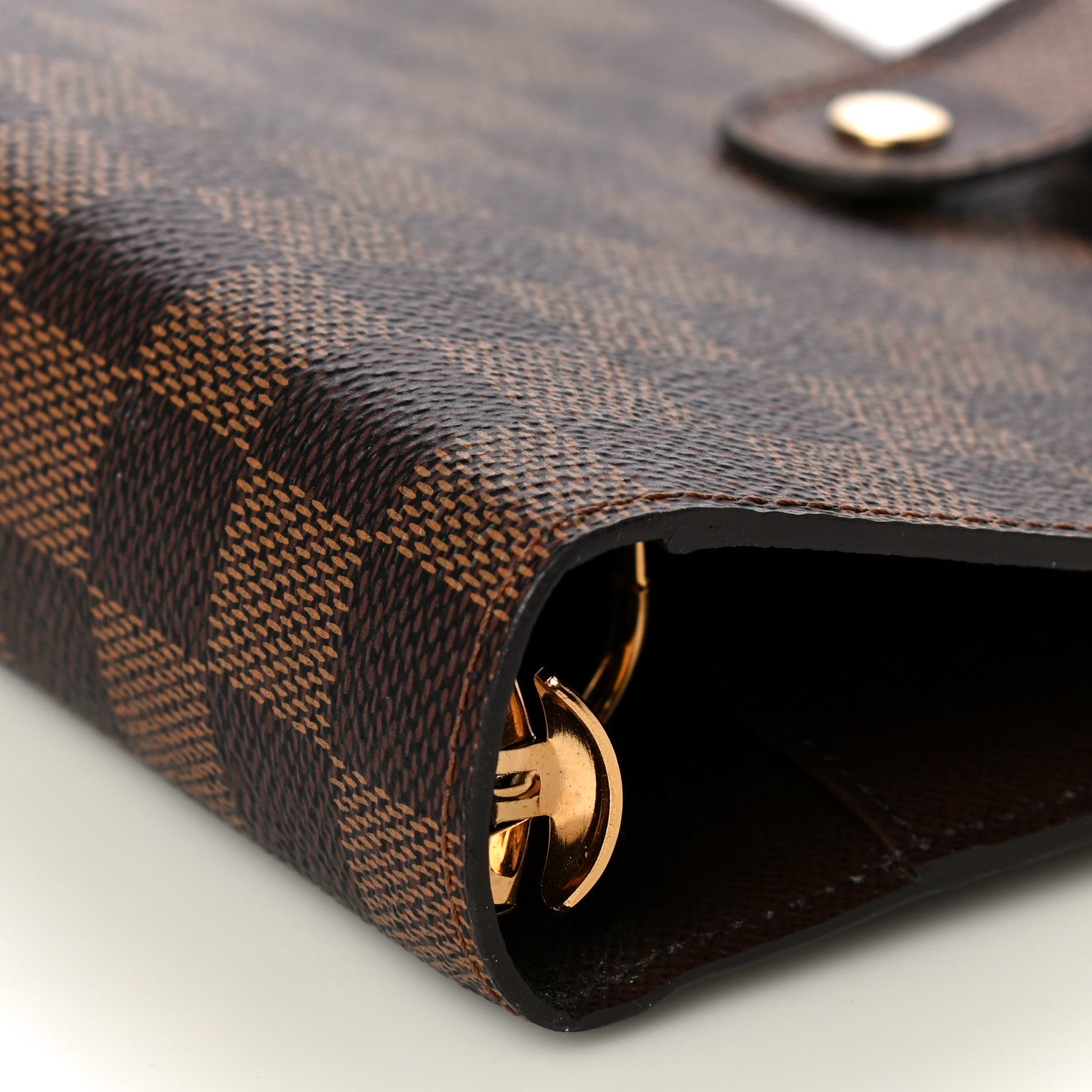 Louis Vuitton Damier Ebene Medium Ring Agenda Cover 8 of 9