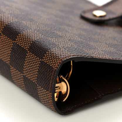 Louis Vuitton Damier Ebene Medium Ring Agenda Cover 8 of 9