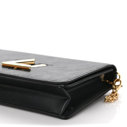 Louis Vuitton Epi Twist Belt Chain Wallet Black 8 of 9