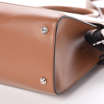 Givenchy Smooth Calfskin Small Horizon Satchel Caramel 8 of 11