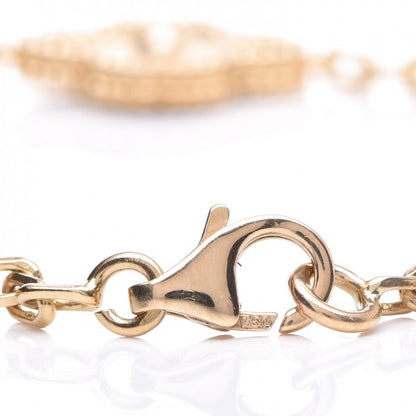 Van Cleef & Arpels 18K Yellow Gold 5 Motifs Vintage Alhambra Bracelet 5 of 7