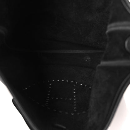Hermes Taurillon Clemence Evelyne III GM Black 5 of 10
