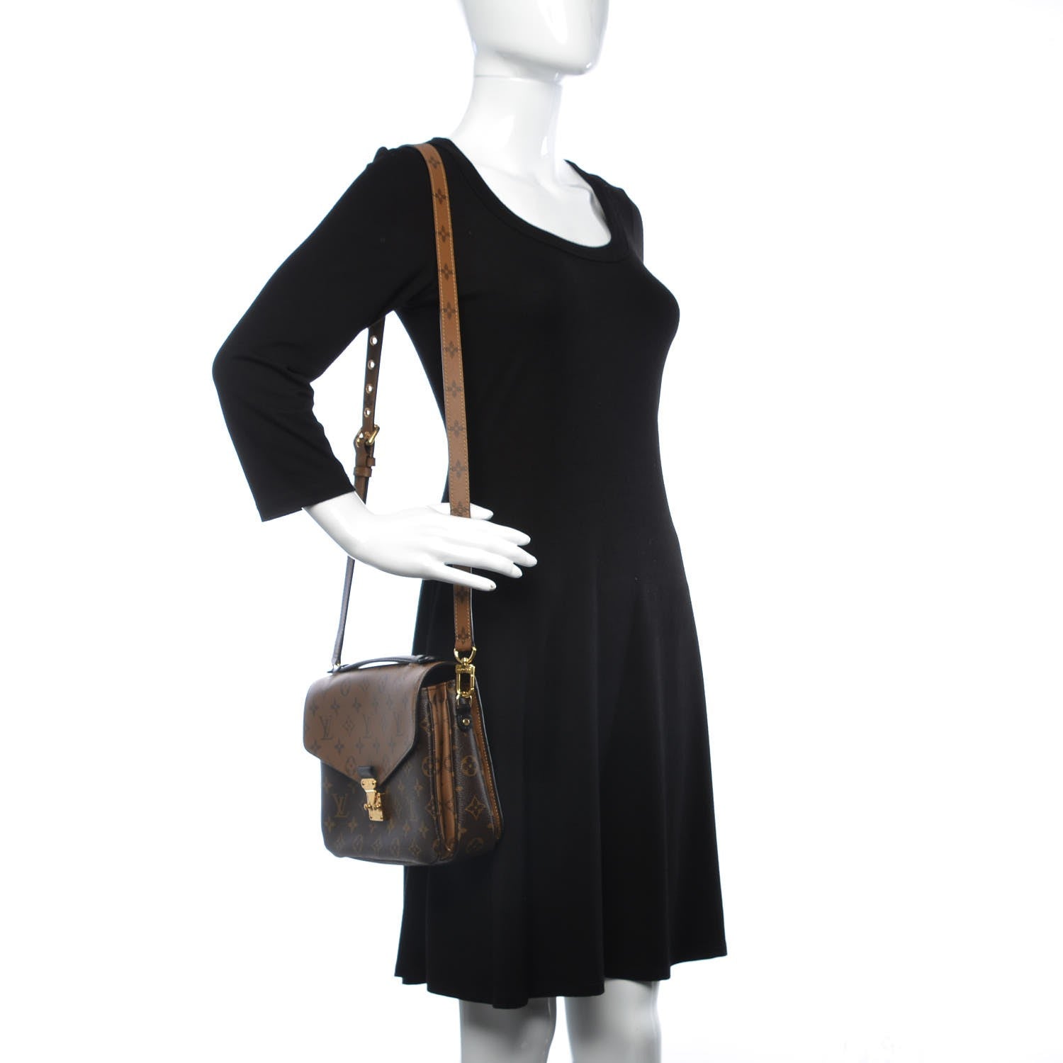 Louis Vuitton Reverse Monogram Pochette Metis 3 of 16