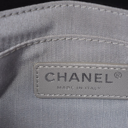 Chanel Glazed Calfskin Quilted Small Korean Garden Flap Black 6 of 9
