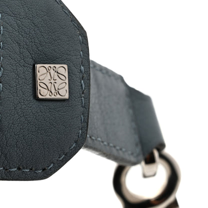 Loewe Satin Calfskin Pad Strap Stone Blue 3 of 5