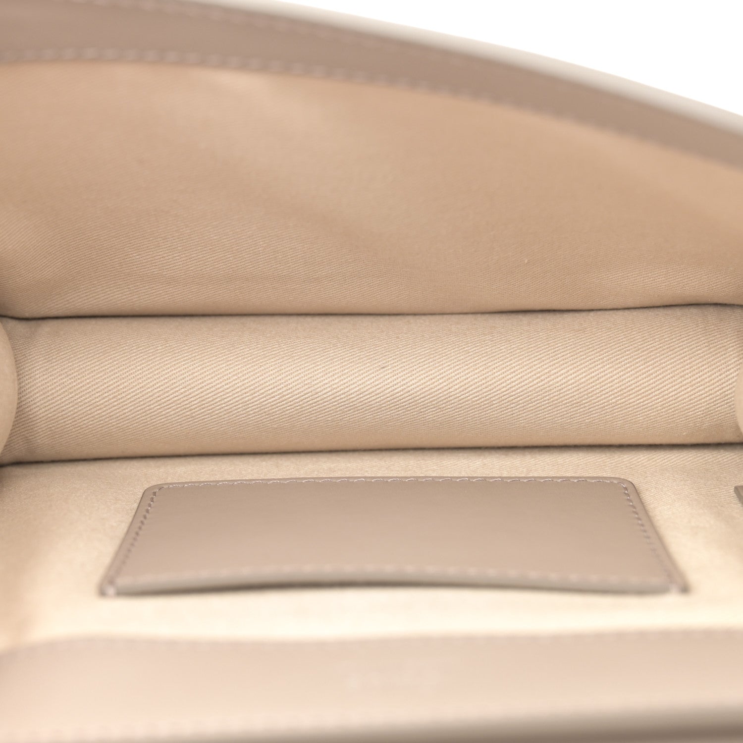 Chloe Calfskin Suede C Clutch With Chain Motty Grey 5 of 13