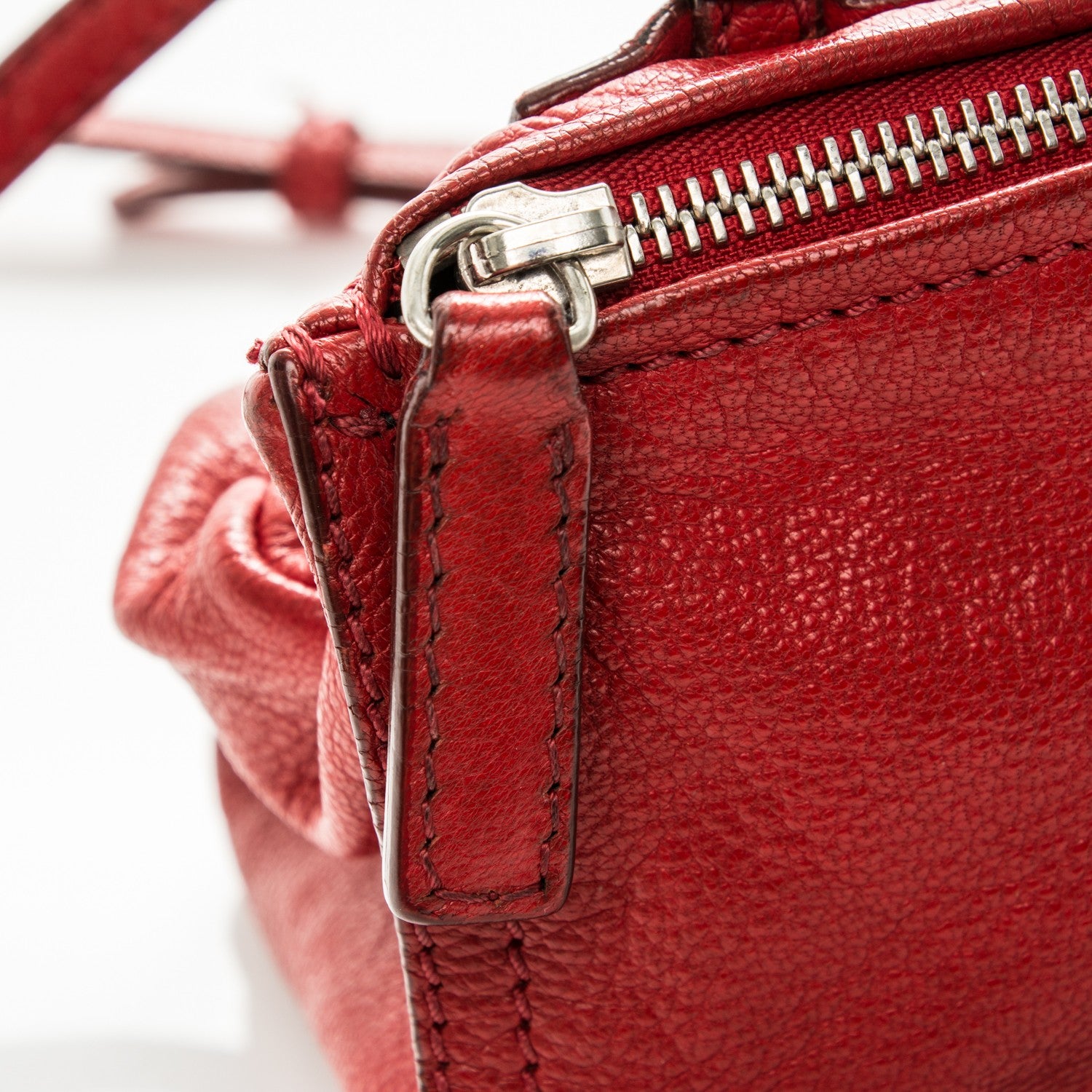 Givenchy Sugar Goatskin Mini Pandora Red 9 of 11