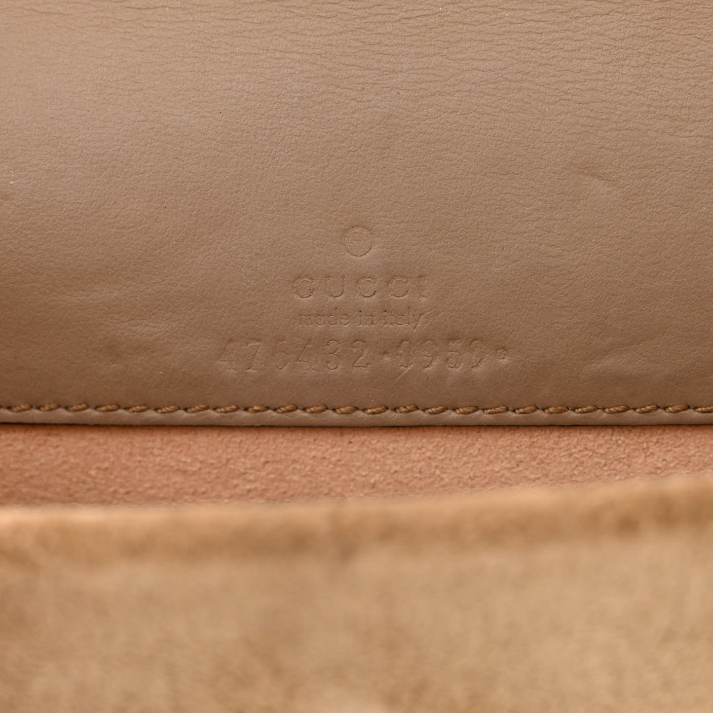GG Supreme Monogram Super Mini Dionysus Shoulder Bag Taupe