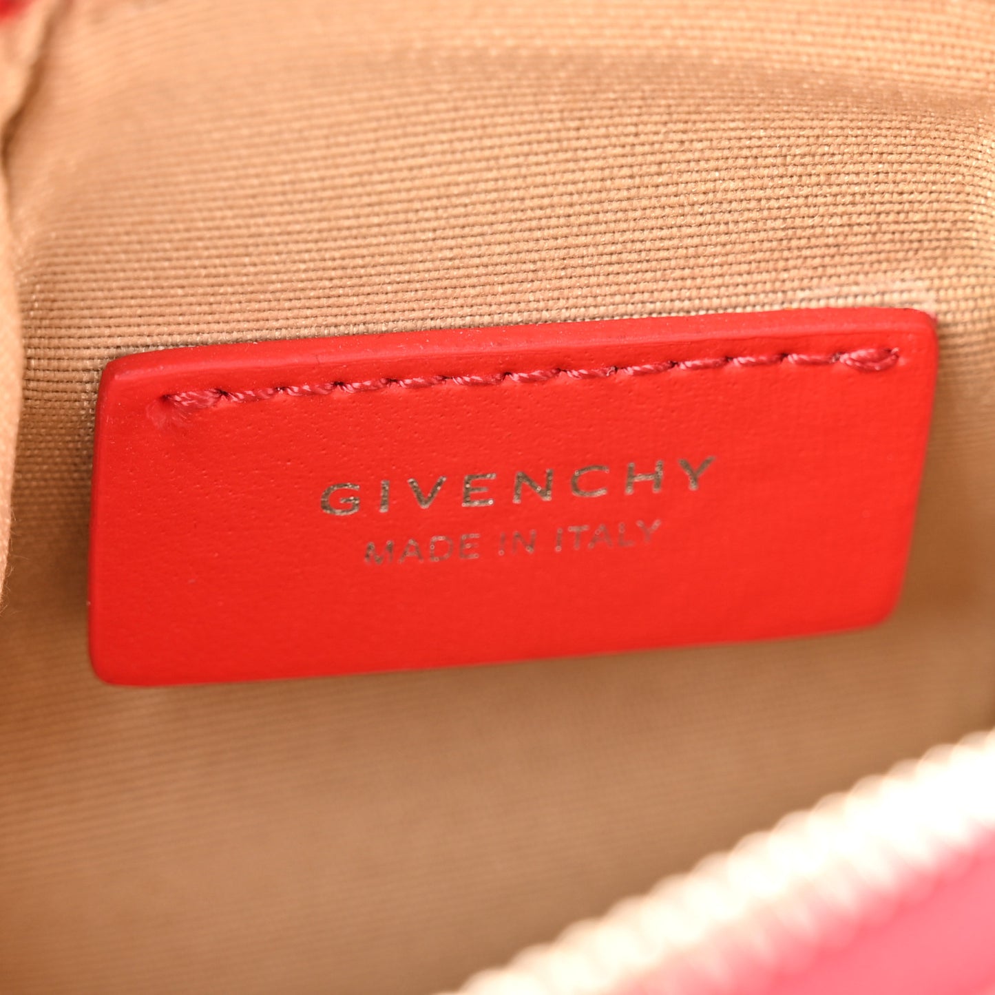 Calfskin Mini Vertical Antigona Red