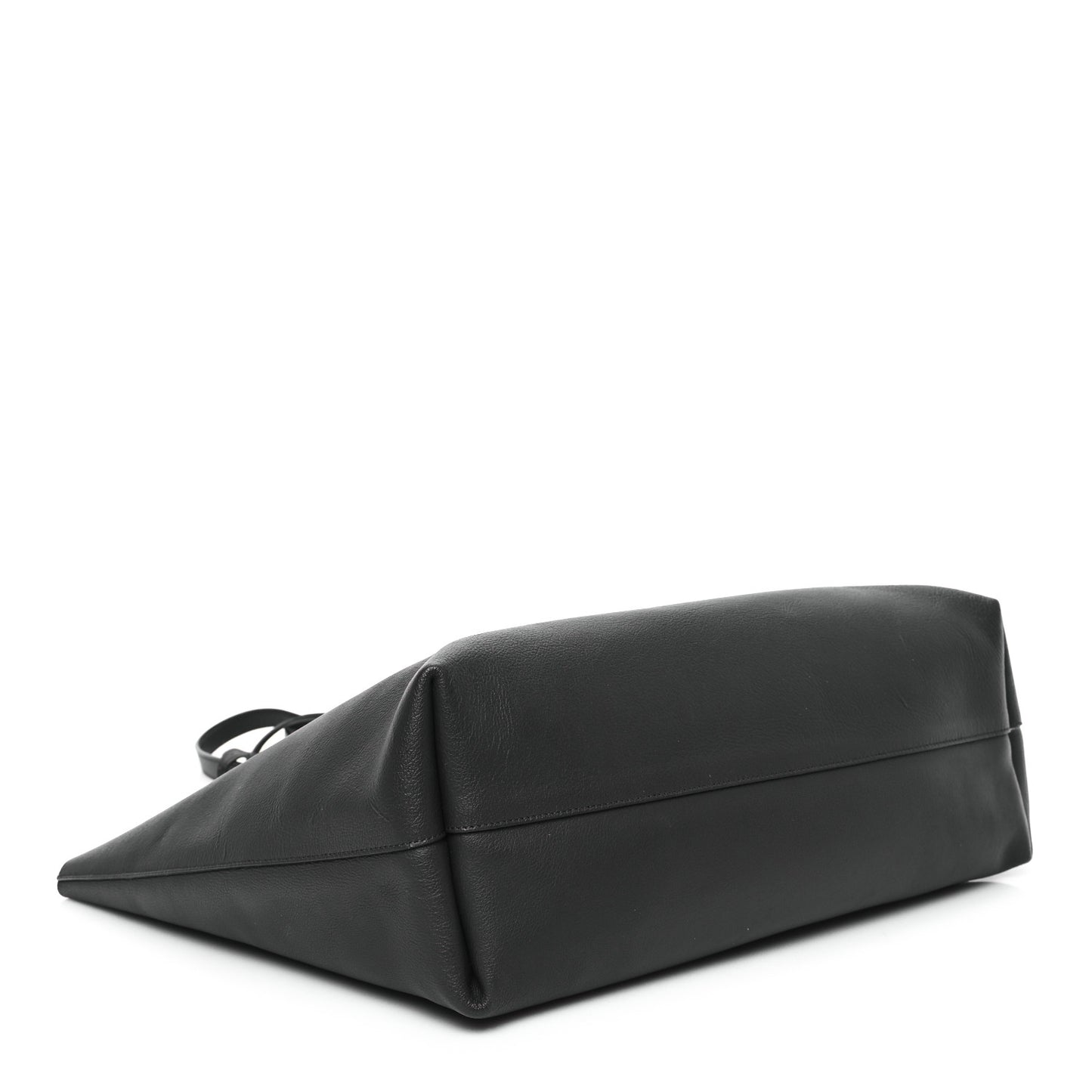 Calfskin Large Shopping Tote Coal