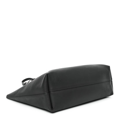 Saint Laurent Calfskin Large Shopping Tote Coal 5 of 11