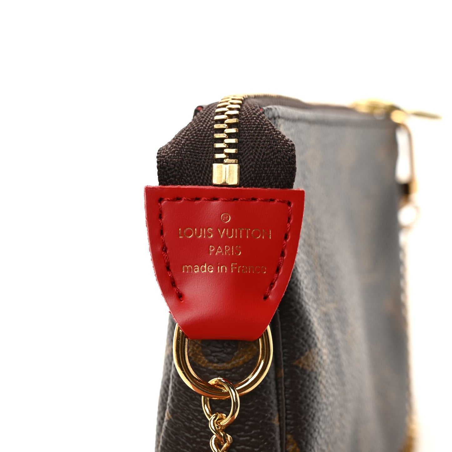 Monogram 2020 Christmas Animation Bumper Cars Mini Pochette Accessories Coquelicot