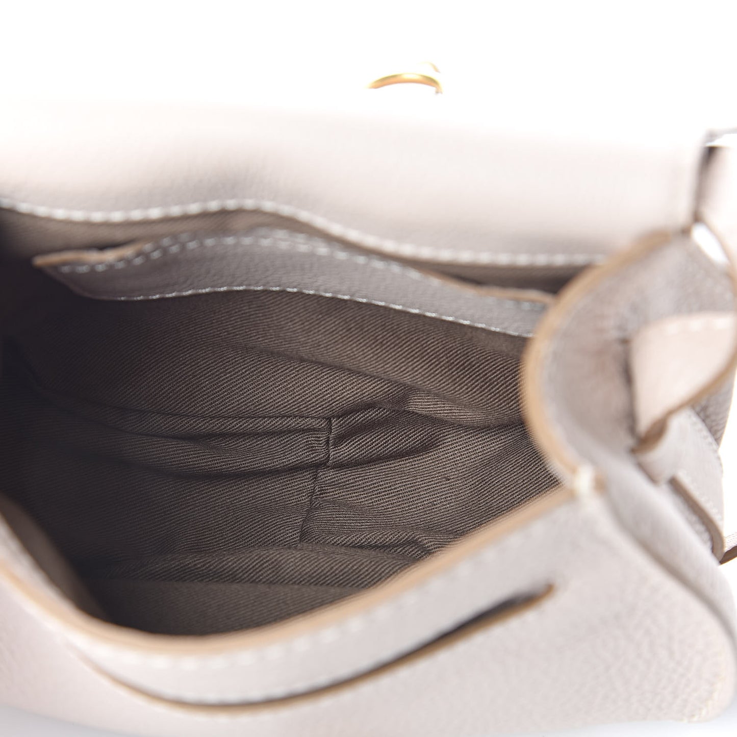 Calfskin Mini Marcie Round Crossbody Bag Abstract White