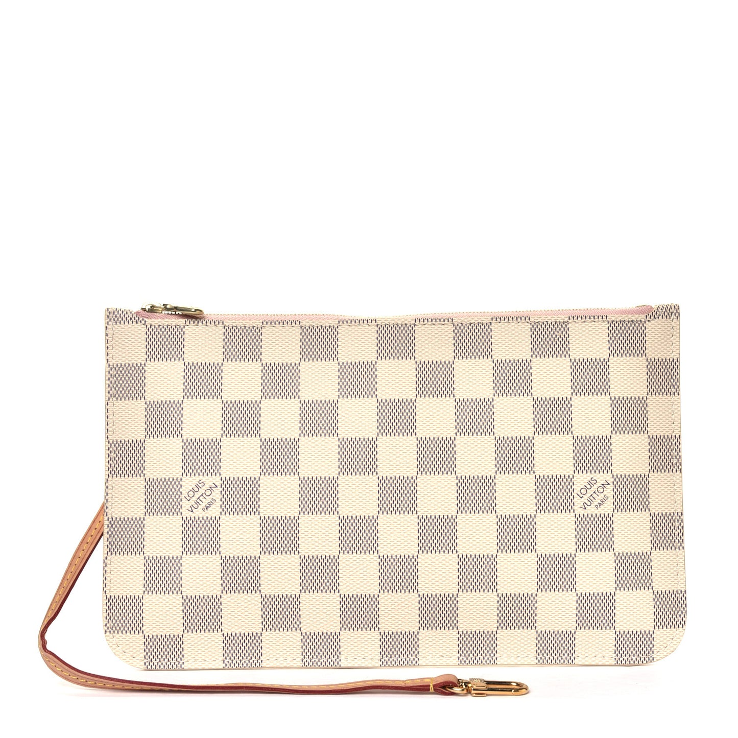 Damier Azur Neverfull MM GM Pochette Rose Ballerine
