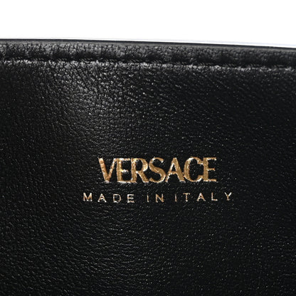 Versace Calfskin Small Medusa '95 Tote Bag Black 6 of 9