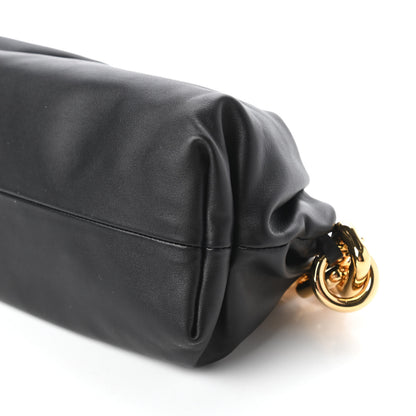 Bottega Veneta Calfskin The Pouch Chain Black 7 of 10