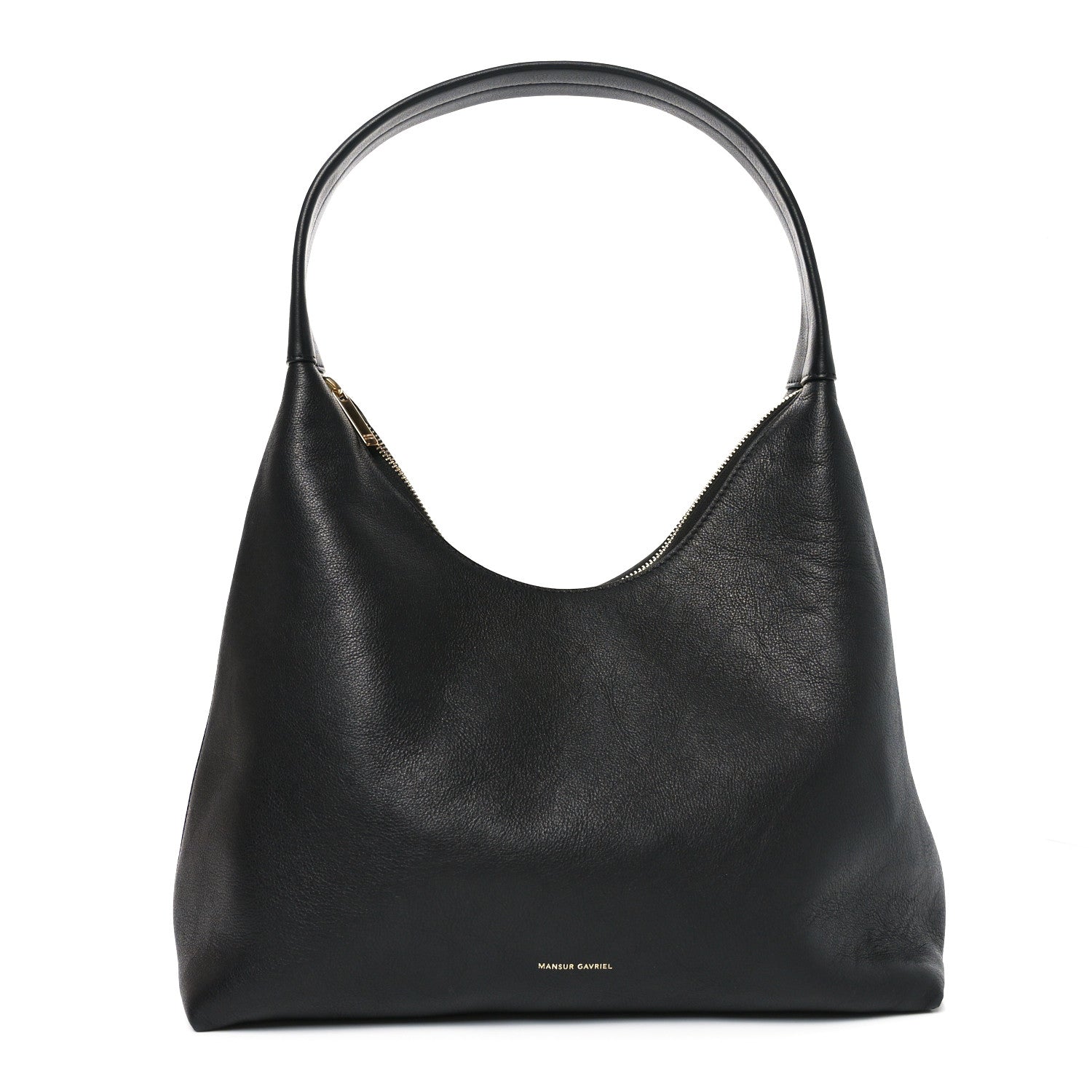 Mansur Gavriel Calfskin Candy Hobo Black Black 1 of 9