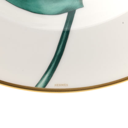 Hermes Porcelain Passifolia Soup Plate 5 of 7