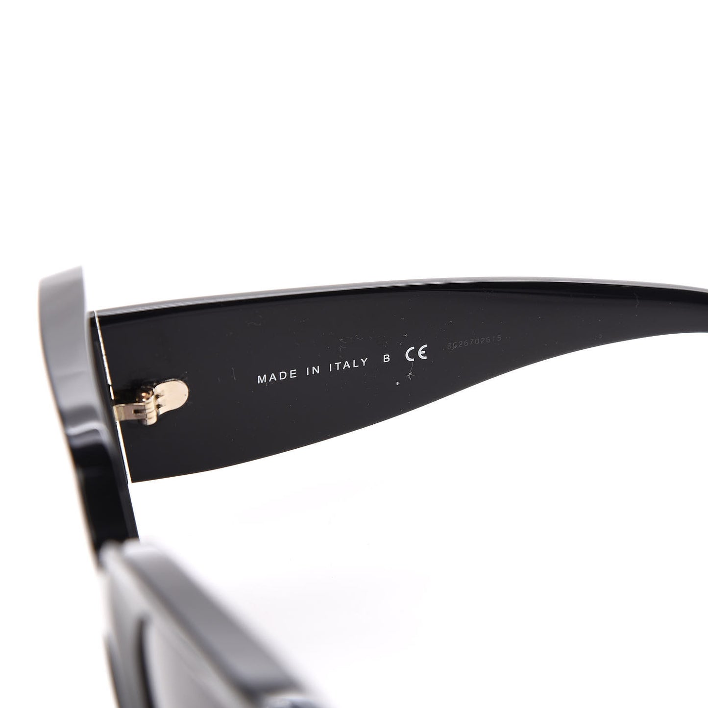 Acetate Rectangle Sunglasses 5435 Black