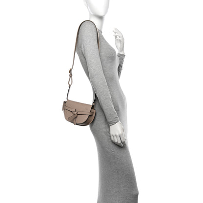 Loewe Calfskin Jacquard Mini Gate Dual Bag Sand 2 of 10