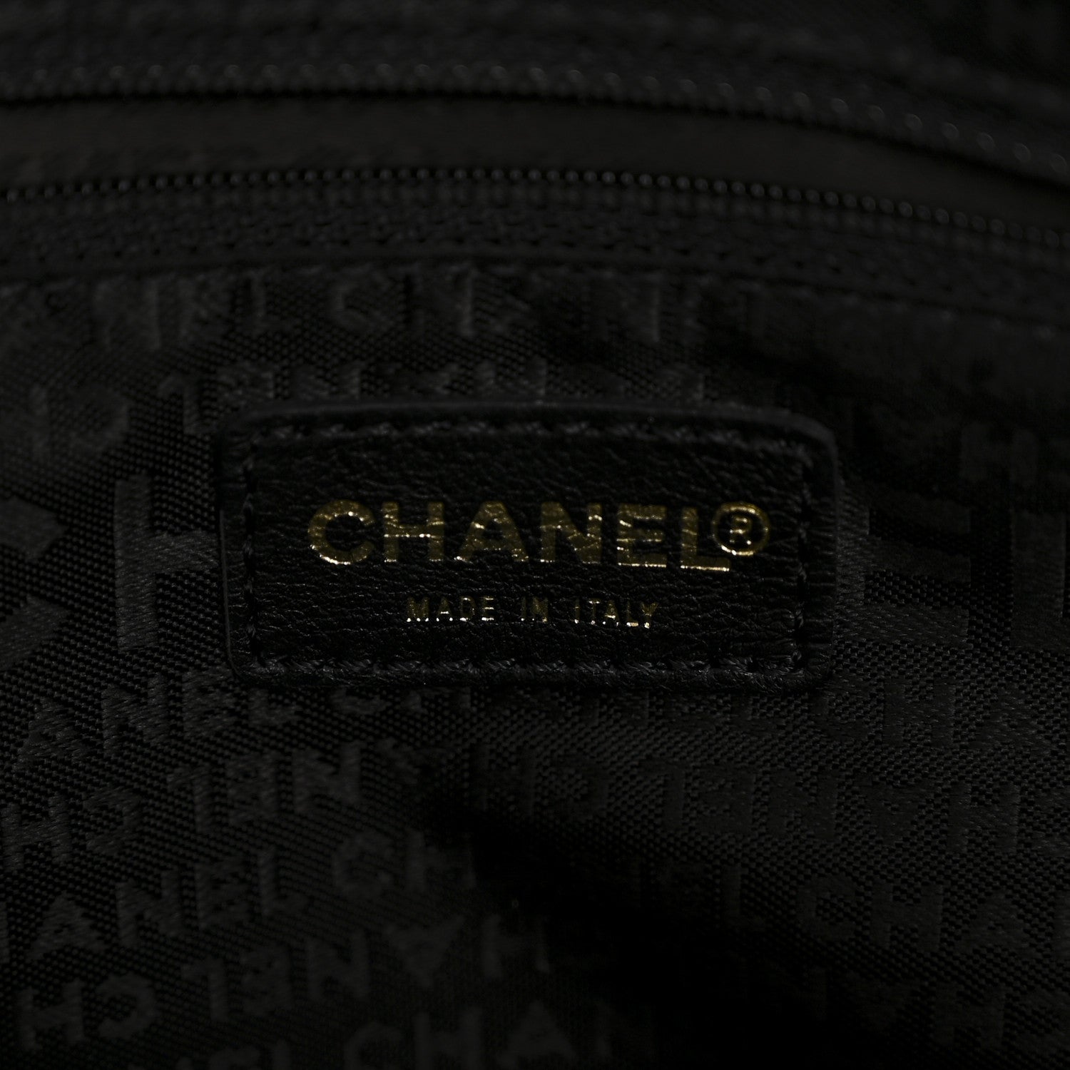 Chanel Lambskin Quilted Medium Chocolate Bar Shoulder Bag Black 6 of 13