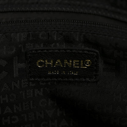 Chanel Lambskin Quilted Medium Chocolate Bar Shoulder Bag Black 6 of 13