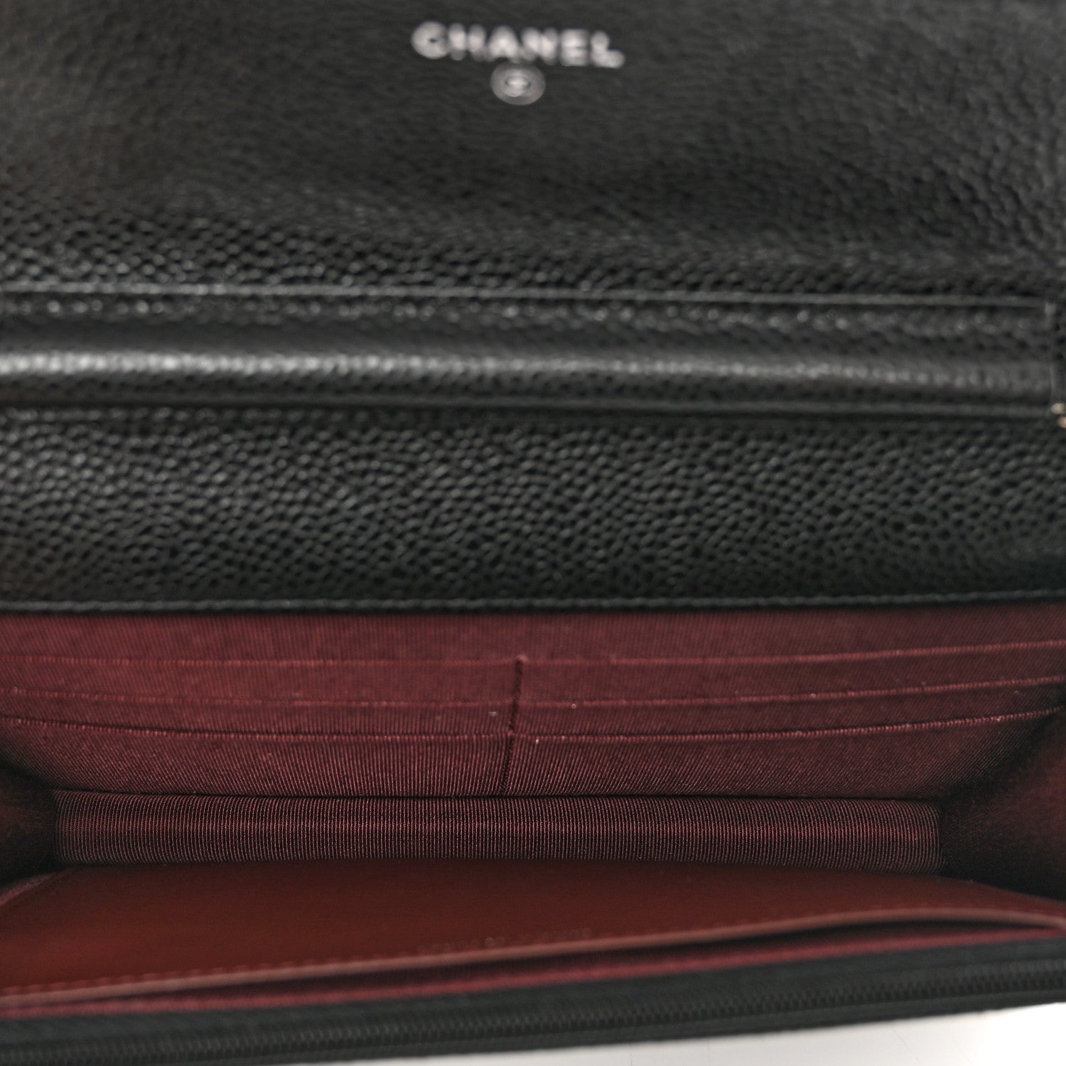 Chanel Caviar Quilted Wallet on Chain WOC Black 6 of 11