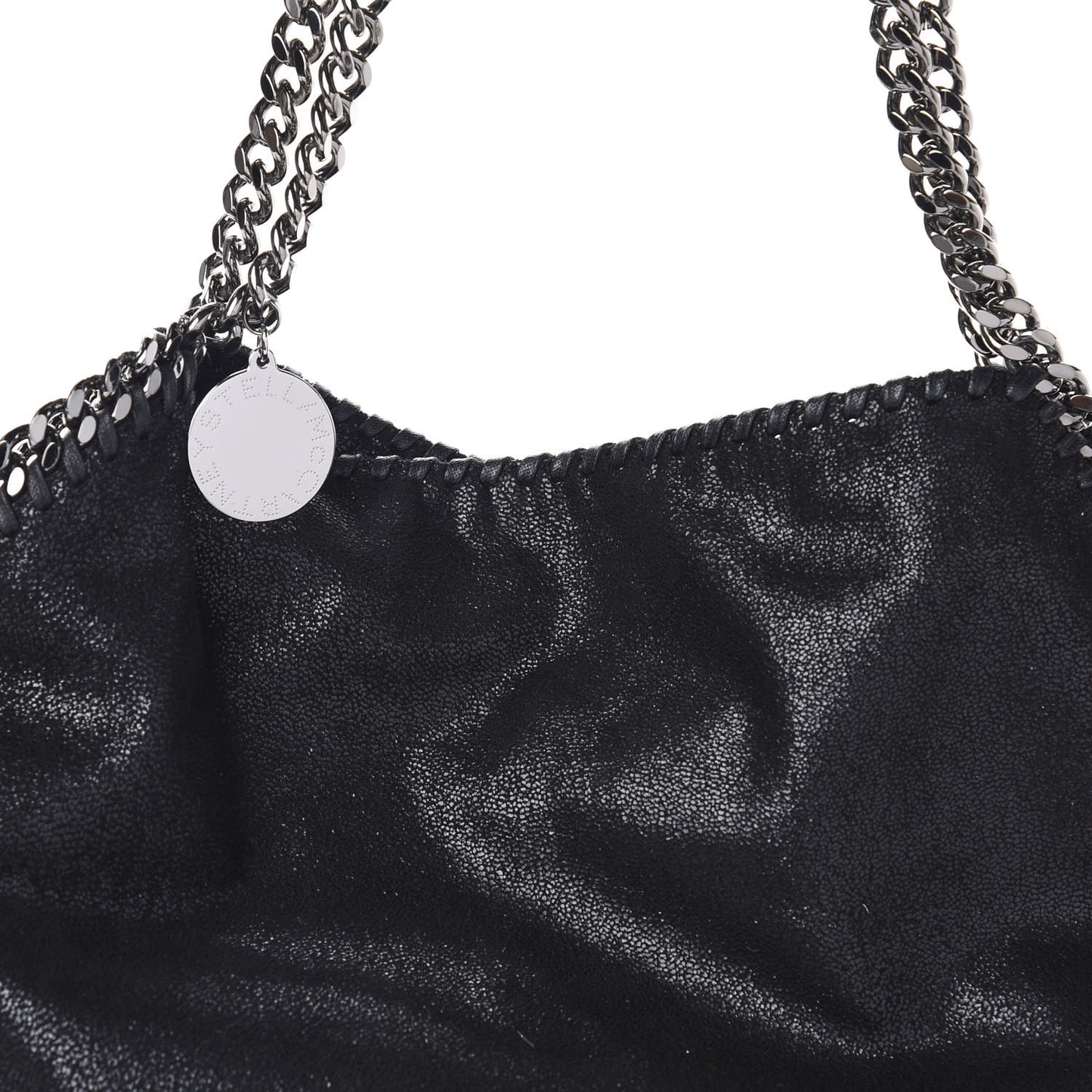 Shaggy Deer Small Falabella Tote Black