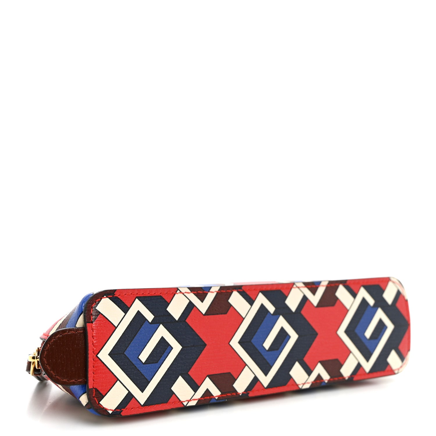 Gucci Shangai Calfskin Geometric G Pencil Case Multicolor 4 of 7