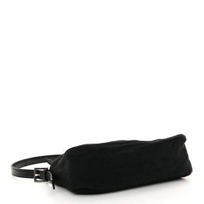 Fendi Neoprene Shoulder Bag Black 4 of 9