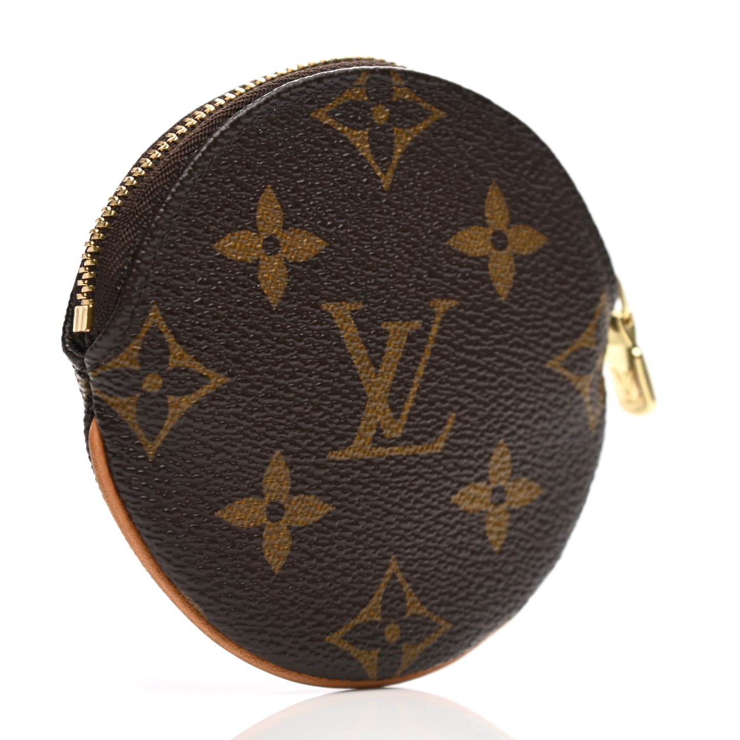 Monogram Round Coin Purse