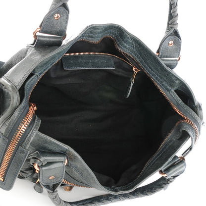 Balenciaga Agneau Giant 21 Rose Gold Hardware City Anthracite 5 of 11