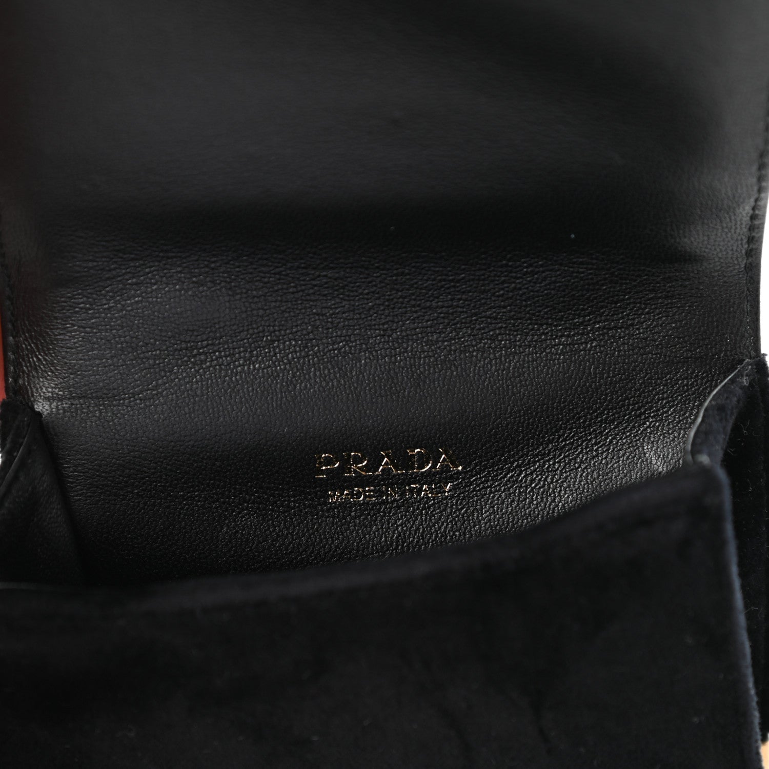 Prada Velluto Micro Cahier Bag Black 6 of 8