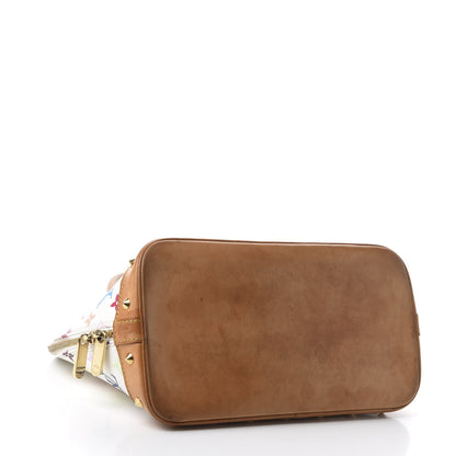 Louis Vuitton Monogram Multicolor Alma White 4 of 10