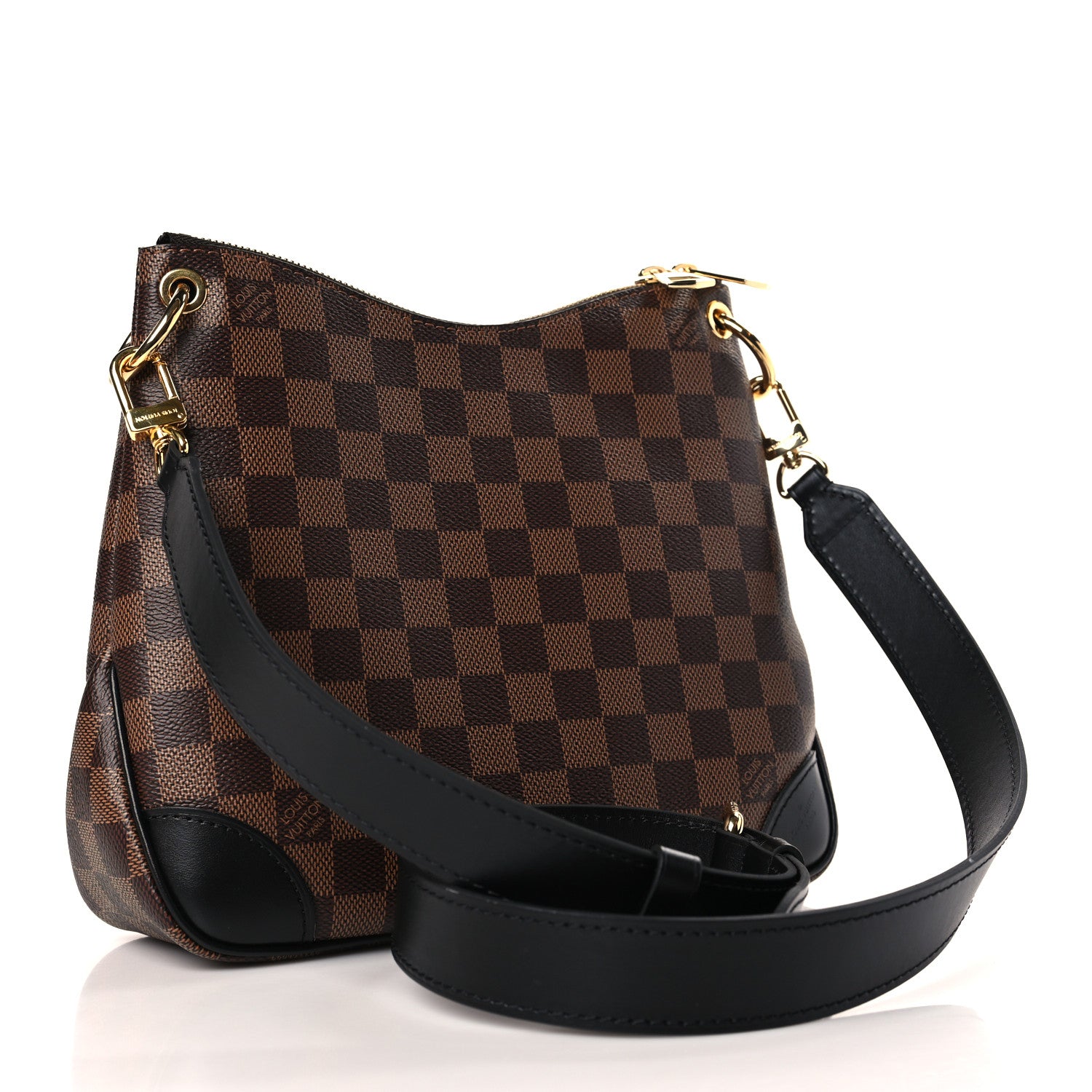 Louis Vuitton Damier Ebene Odeon PM Black 3 of 9