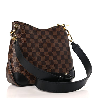 Louis Vuitton Damier Ebene Odeon PM Black 3 of 9