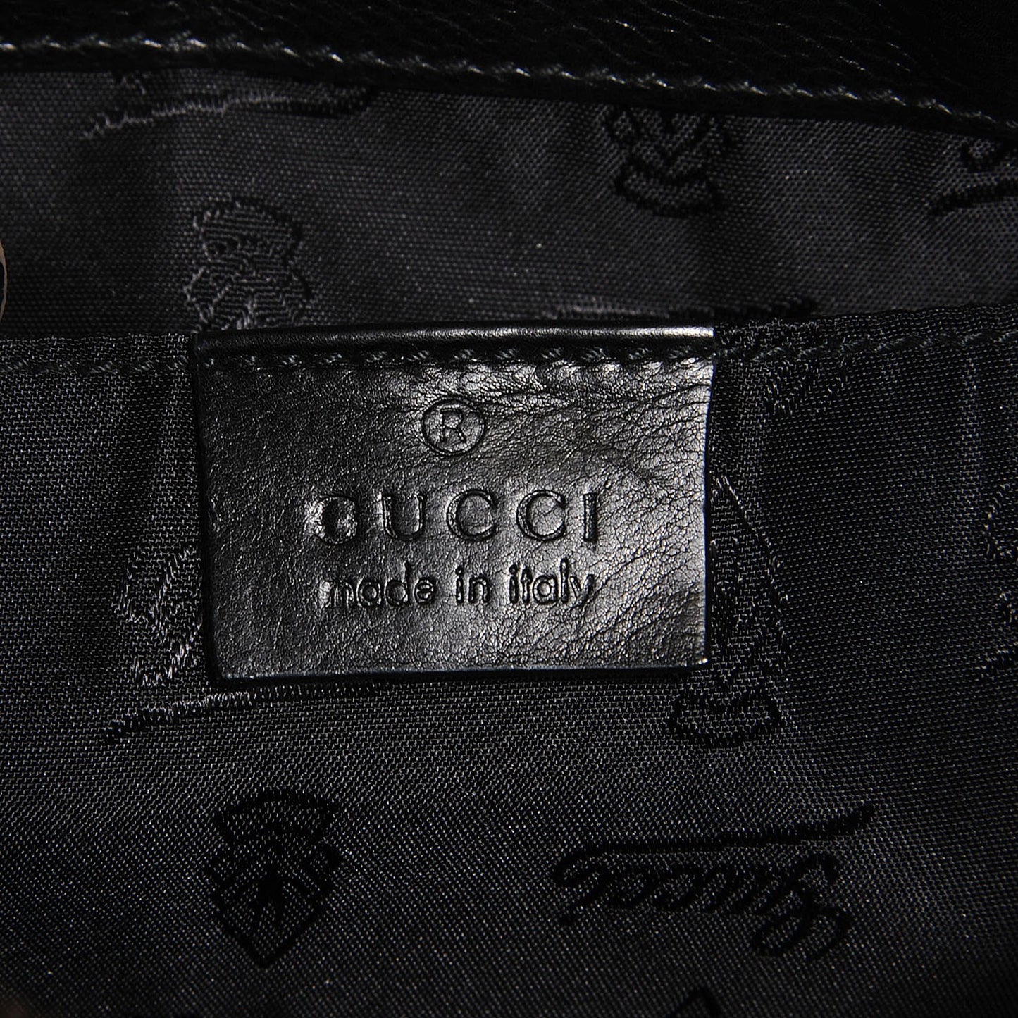 Calfskin Studded Babouska Clutch Black