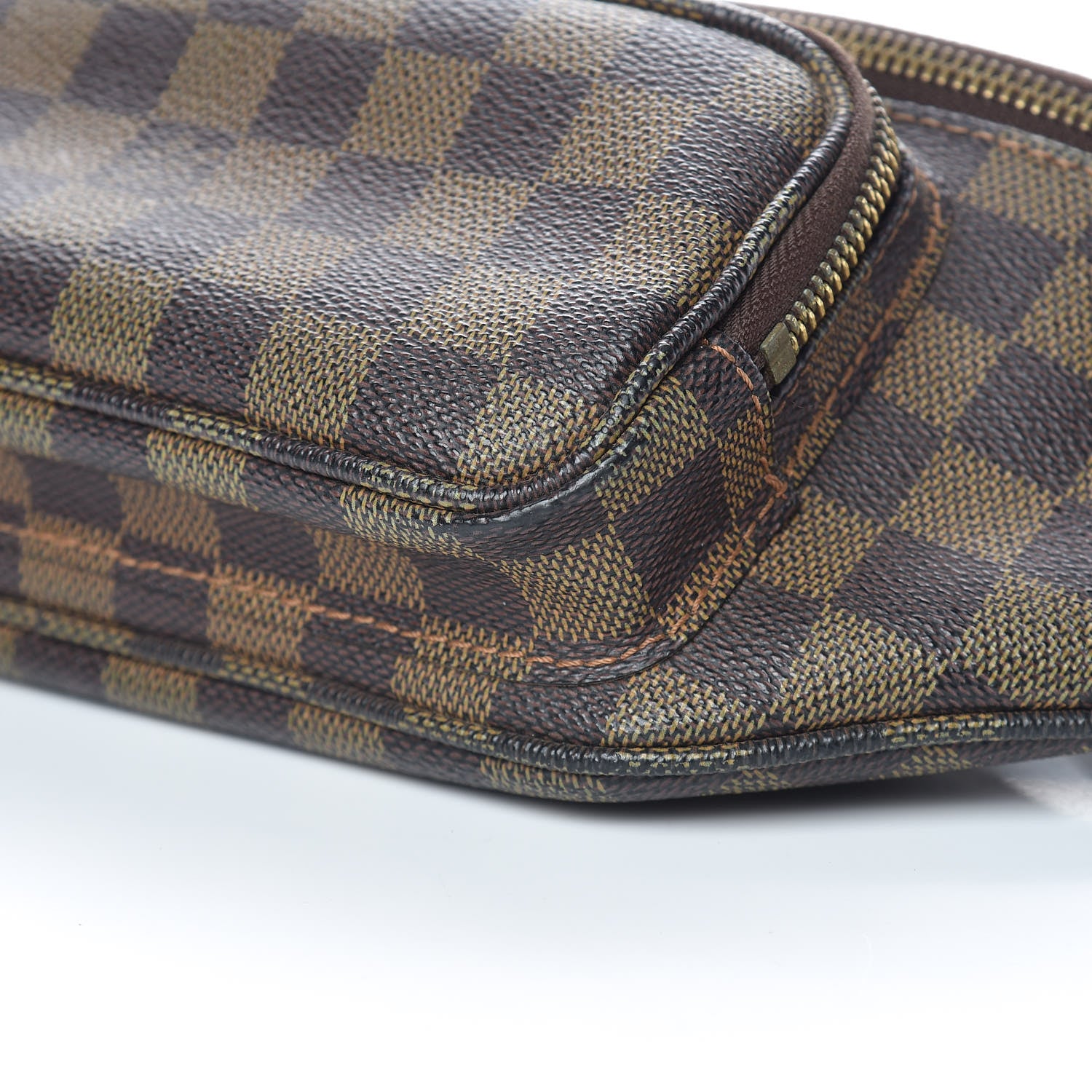 Louis Vuitton Damier Ebene Melville Bum Bag 8 of 9