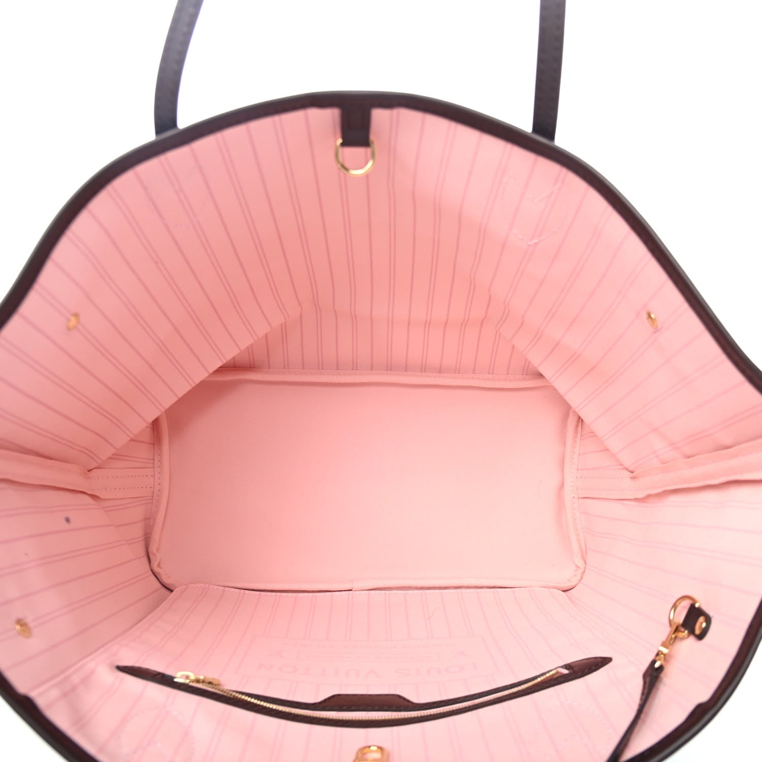 Louis Vuitton Damier Ebene Neo Neverfull MM Rose Ballerine 4 of 4