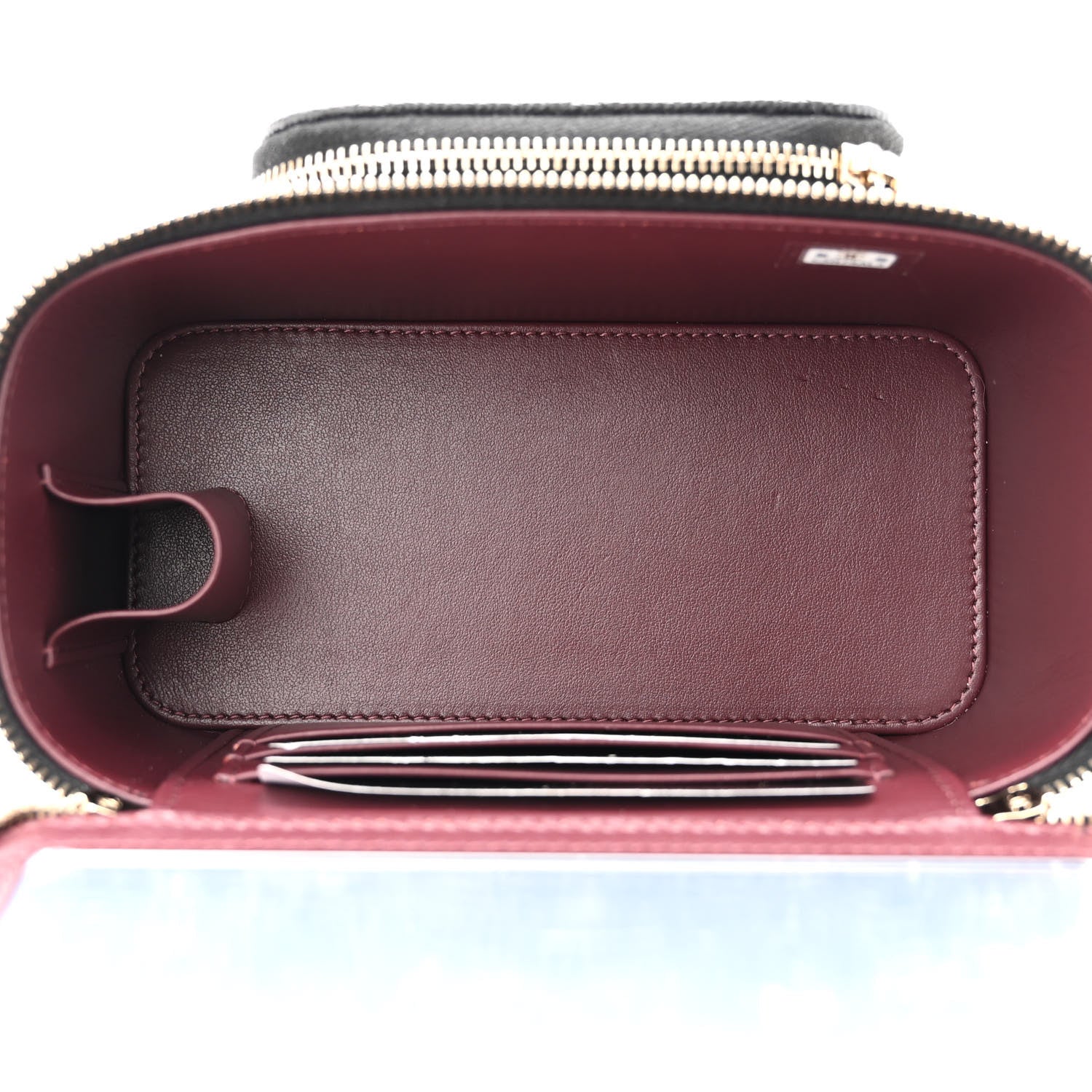 Chanel Caviar Quilted Top Handle Pocket Vanity Case Black 5 of 11